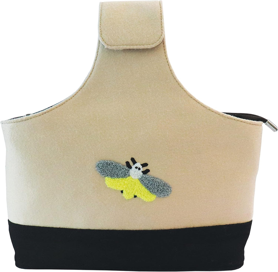 KnitPro K12820 Handtasche, Bumble Bee, 38 x 36 x 10 cm 38 x 36 x 10 cm KnitPro Bumblebee Handgelenkt