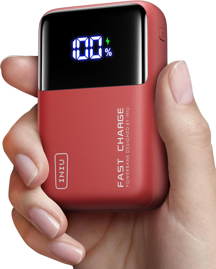 INIU Power Bank, 25000mAh 100W Powerbank Klein Aber Stark Phone & Laptop, Schnelles Travel Backpacki