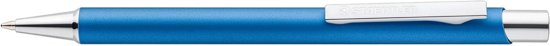 STAEDTLER Druckkugelschreiber elegance, Metallschaft, langlebig, auswechselbare M Mine, dokumentenec