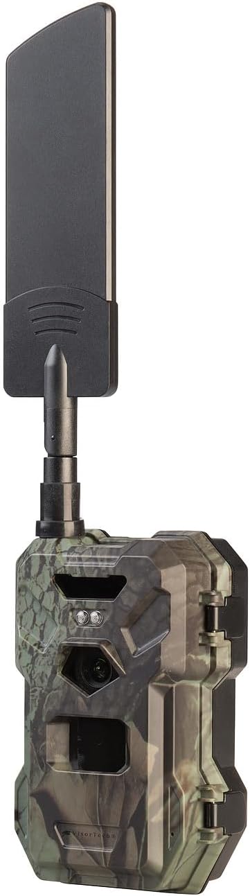 VisorTech Wildkamera mit Simkarte: 4G/LTE-Wildkamera mit 2K-Auflösung, 30 MP, PIR-Sensor, No-Glow-IR