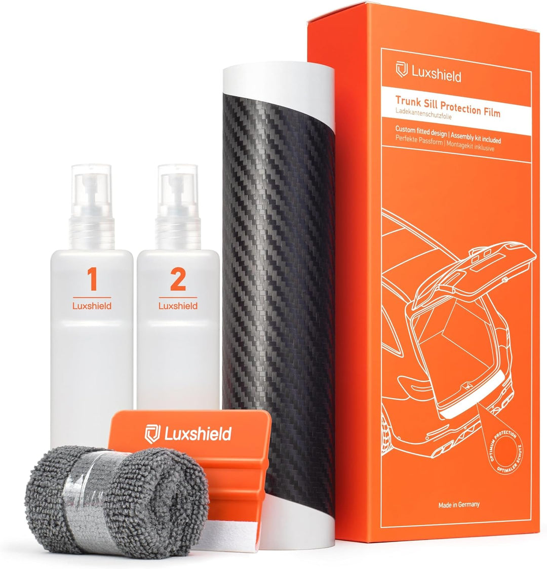 Luxshield Ladekantenschutz Folie für BMW X1 3 (III) U11 I 2022-2024 - Stossstangenschutz, Kratzschut