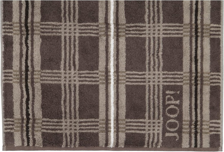 JOOP! Saunatuch Checks Checked 1685 | 36 graphit - 80 x 200