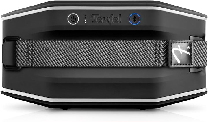 Fender x Teufel ROCKSTER GO 2 Bluetooth Speaker - Tragbarer Lautsprecher für draussen, mit Langer Ak