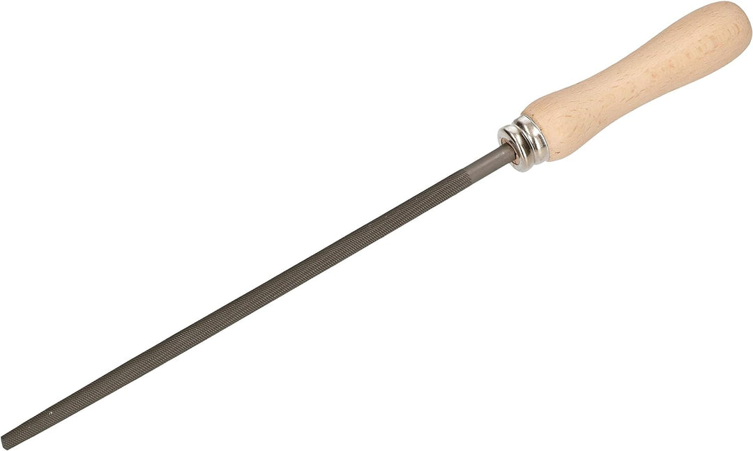 KOTARBAU® Werkstattfeile Rund Länge: 200 mm Hieb 2 (Mittel) Handfeile Rundfeile Metallfeile für grob