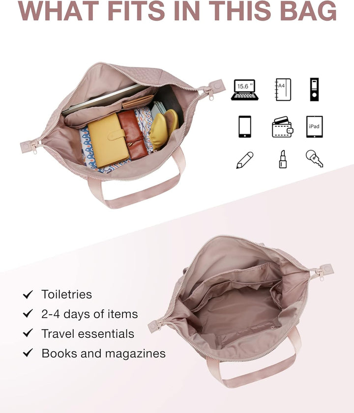 BAGSMART Reisetasche Handgepäck Tasche Weekender Bag, Sporttaschen Travel, Carry On Grosse Overnight