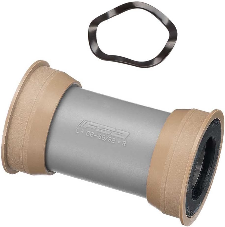 FSA Unisex Bb86 Bearing Kit Fits Carbon Cranks Tretlager, beige, Nicht zutreffend EU