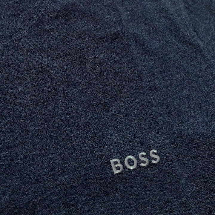 BOSS Herren T-Shirt Crew Neck Shirts Kurzarmshirt Rundhals S 460open Blue, S 460open Blue