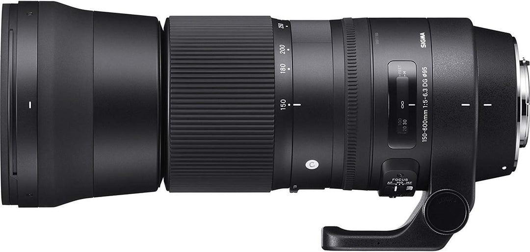Sigma 150-600mm F5,0-6,3 DG OS HSM Contemporary Objektiv für Canon EF Objektivbajonett für Canon Sin