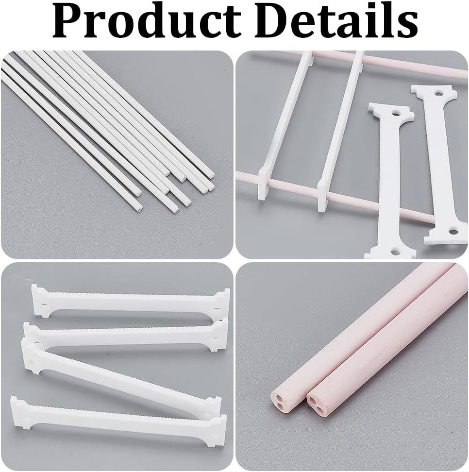 WEBEEDY 1 Set Wiederverwendbare Ofenwerkzeuge Keramik-Hänge-Brennhalter Hängende Brennhalterung Hoch