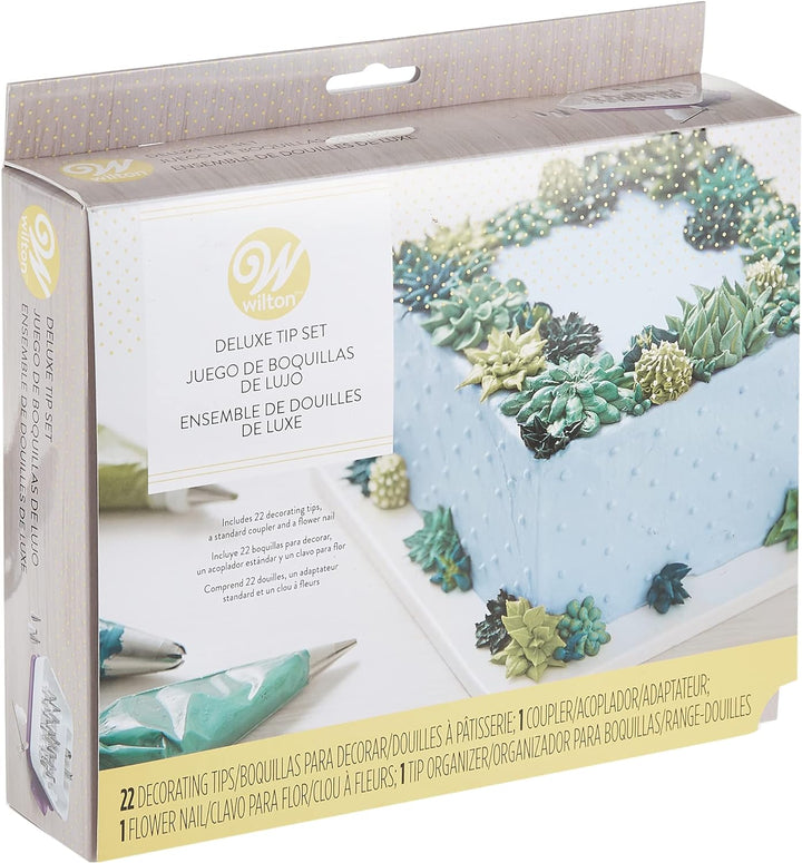 Wilton Verzierungstüllen-Set, 22-Teilig Piping Tip Set, 22 Piece, Piping Tip Set, 22 Piece