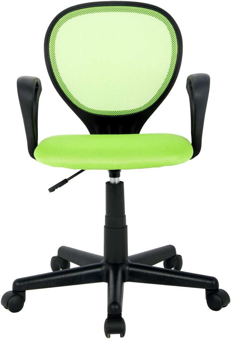 SixBros. Bürostuhl,Schreibtischstuhl, Drehstuhl für’s Büro oder Kinderzimmer, stufenlos höhenverstel