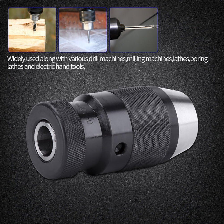 1Stk Keyless B16 Chuck, 0-13mm 1/2 "selbstspannender Chuck für Drehmaschine