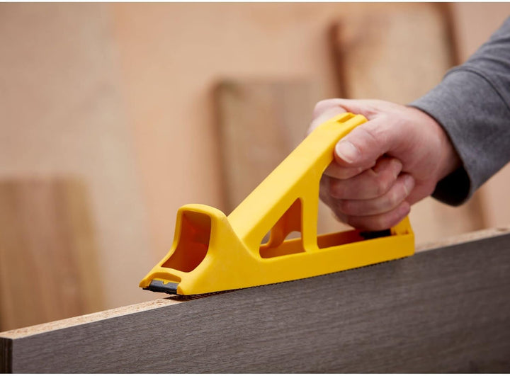 Stanley Surform Hobbyhobel (werkzeugloser Blattwechsel, 270 mm Länge, 255 mm Blattlänge, Griff aus K