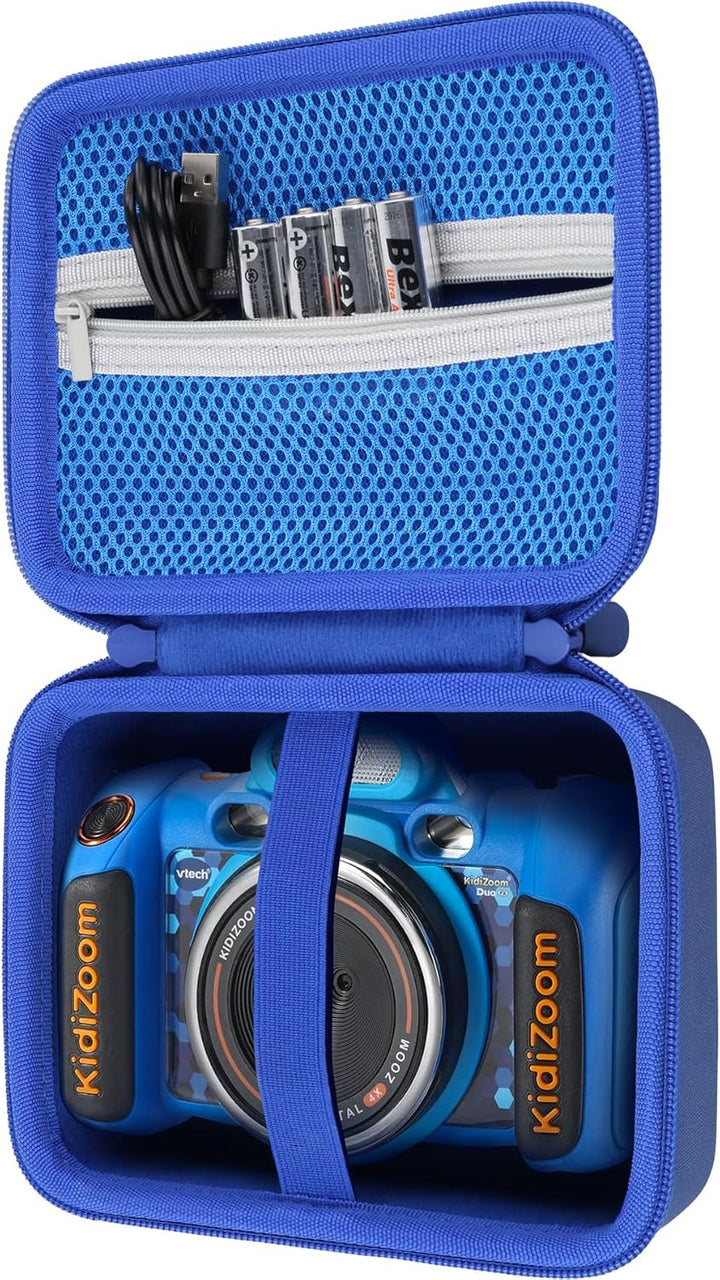 co2CREA Hart Reise Schutz Hülle Etui Tasche für VTech KidiZoom Duo FX Kinderkamera,Nur Tasche, Für V