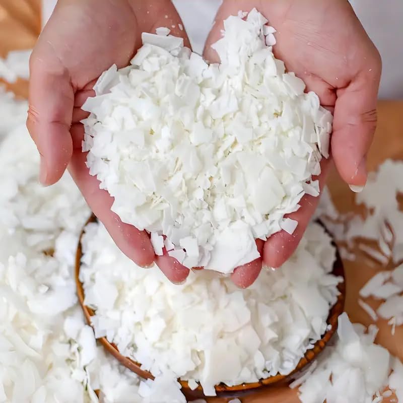 Kerzenherstellungs-Set Sojawachs-Anfängerset mit natürlichem Sojawachs, DIY-Kerzenzubehör, einschlie