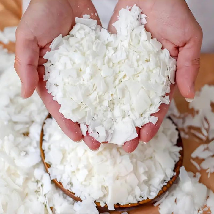 Kerzenherstellungs-Set Sojawachs-Anfängerset mit natürlichem Sojawachs, DIY-Kerzenzubehör, einschlie