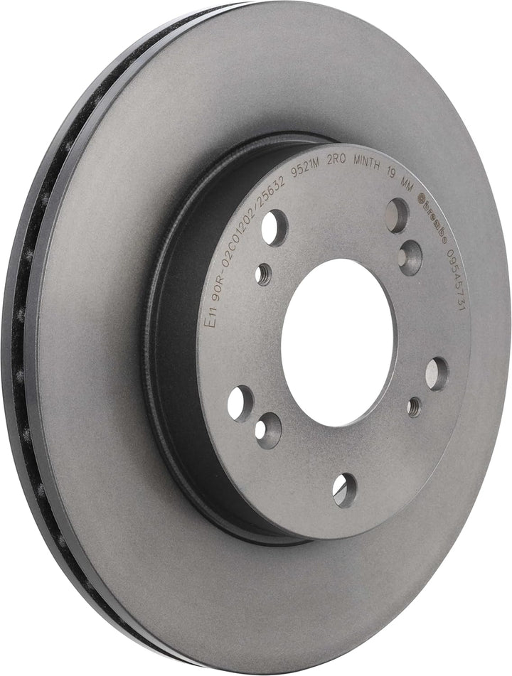 Brembo 09.5457.31 Vordere Bremsscheibe mit UV Lackierung, Anzahl 2