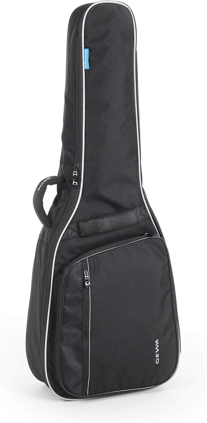 GEWA Gig Bag Economy 12mm für E-Gitarre Explorer, schwarz (reissfest und wassergeschützt, 12mm Polst
