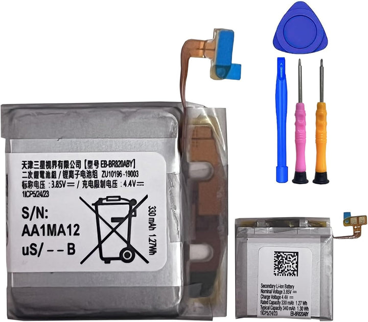 HIGHAKKU Ersatzakku Batterie EB-BR820ABY kompatibel mit Samsung Galaxy Watch Active 2 44mm GH43-0496