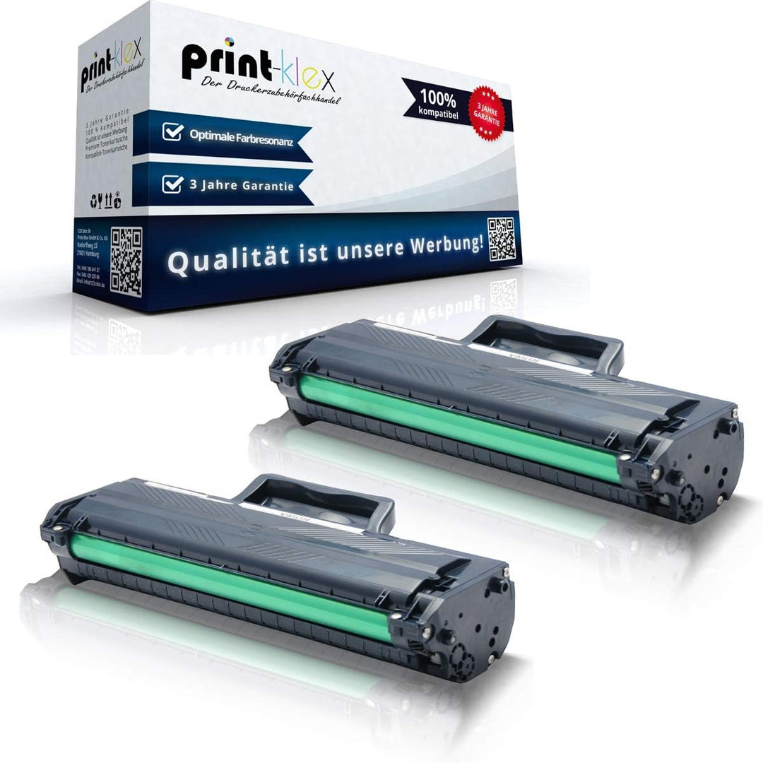 2x Print-Klex Tonerkartuschen kompatibel für HP Laser MFP 130 Series Laser MFP 135 ag Laser MFP 135
