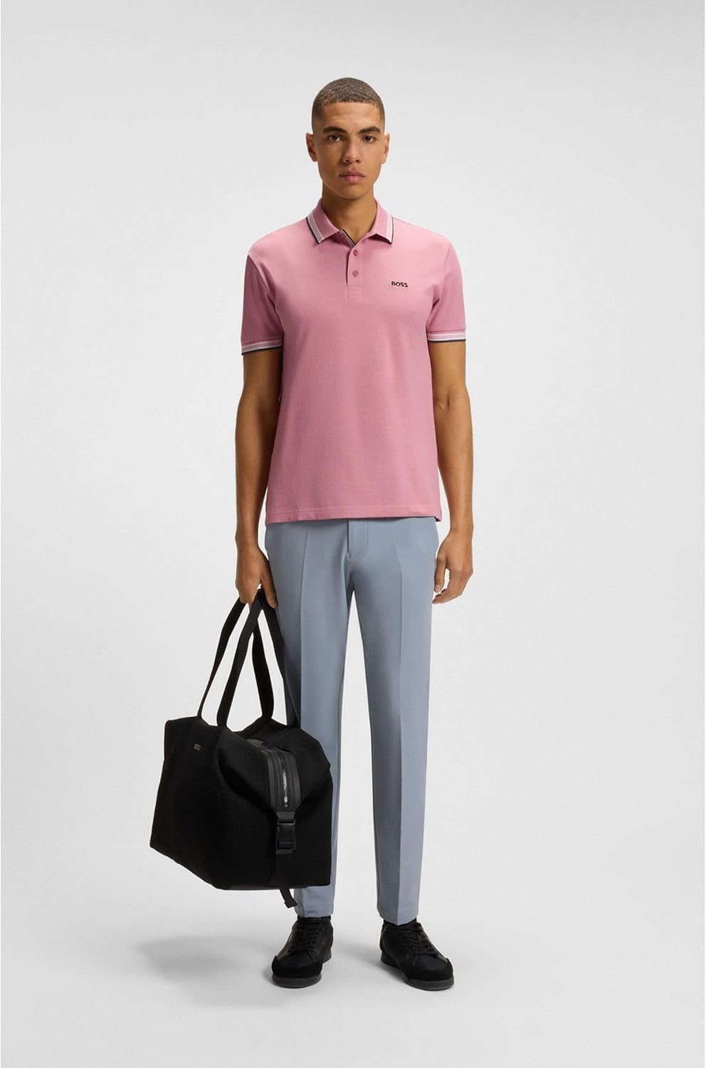 BOSS Herren Paddy Paddy Poloshirt aus Baumwoll-Piqué XS 696open Pink, XS 696open Pink