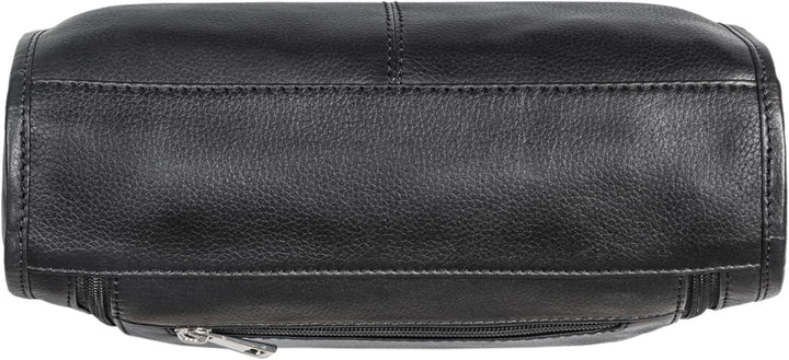 STILORD 'Juri' Leder Kulturbeutel Gross für Damen und Herren Unisex Waschtasche für Unterwegs Kosmet