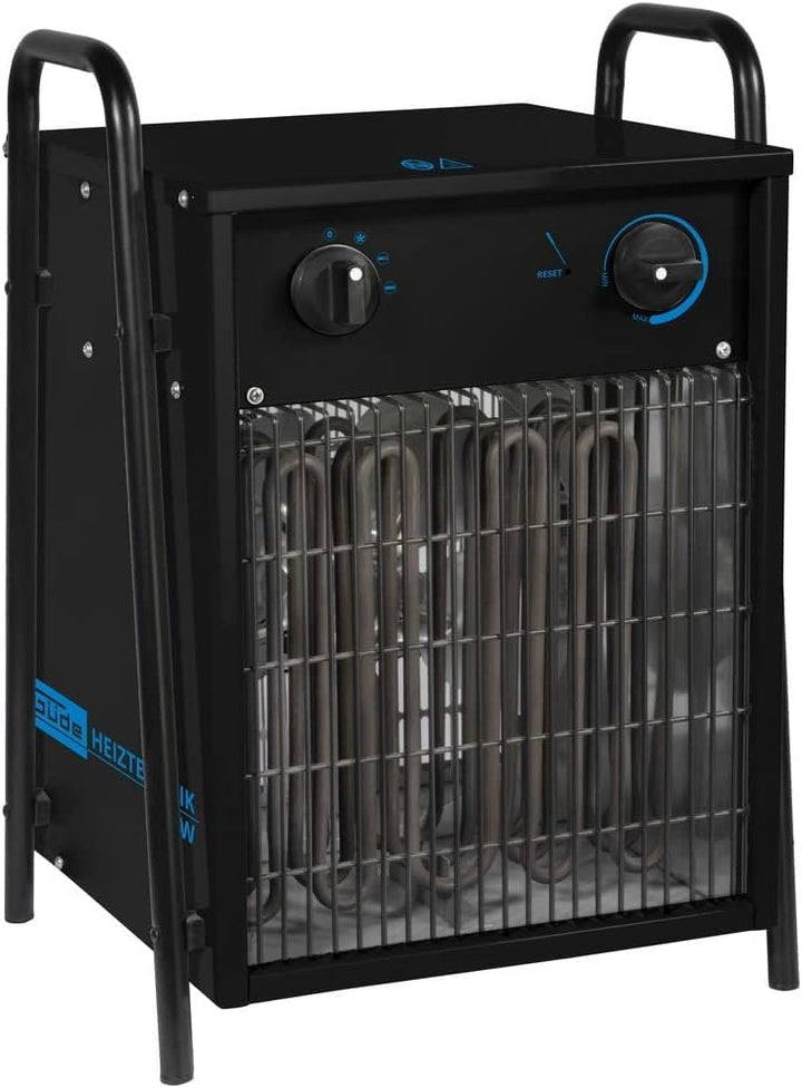 Güde 85013 Elektroheizer GH 9 EV 4.5 kW, Blau