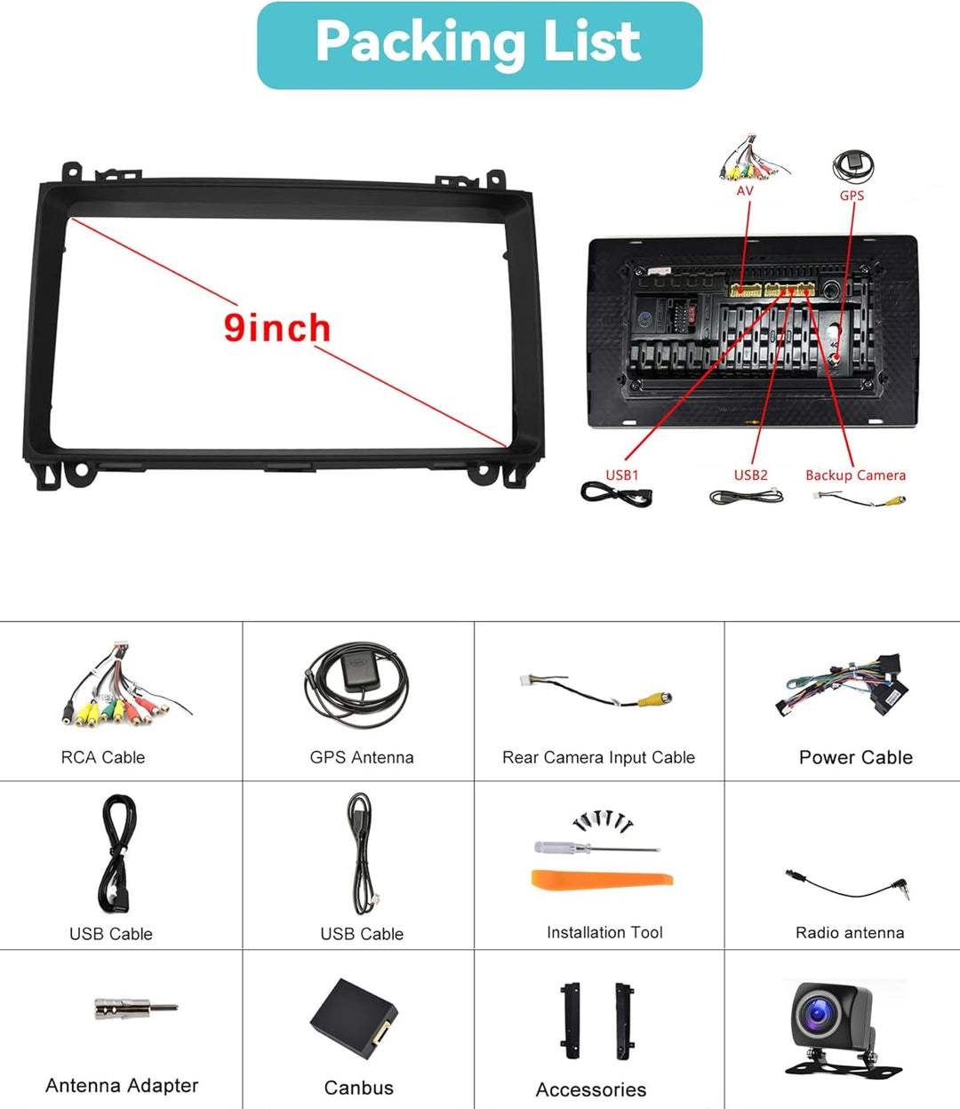 Android Autoradio für Mercedes Benz W169 W245 B160 B170 B180 B200 W639 Vito Viano W906 Sprinter mit
