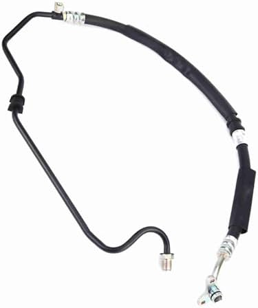 KIMISS Metall und Gummimaterial Servolenkungsschlauch, Auto Servolenkungsdruck Kraftstoffleitung Sch