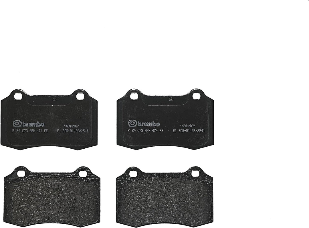 Brembo P 24 073 Bremsbelagsatz, Scheibenbremse - (4-teilig)