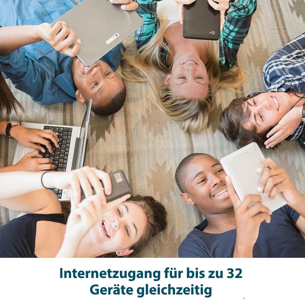 TP-Link TL-MR6400 LTE Router, 4G Router unterstützt SIM Karten, 4G Cat4 bis zu 150 Mbit/s, WLAN 2.4G