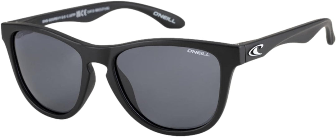O'Neill Damen Polarisierte Sonnenbrille - Mattschwarz Solid Smoke - ONGODREVY2.0-127P Grösse 56-17-1