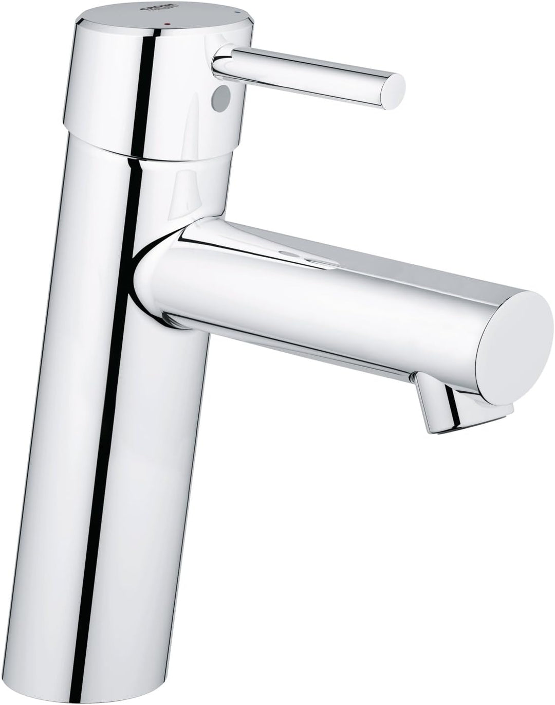 GROHE Concetto Badarmatur - Waschtischarmatur (M-Size, glatter Körper, mit Temperaturbegrenzer) 2345