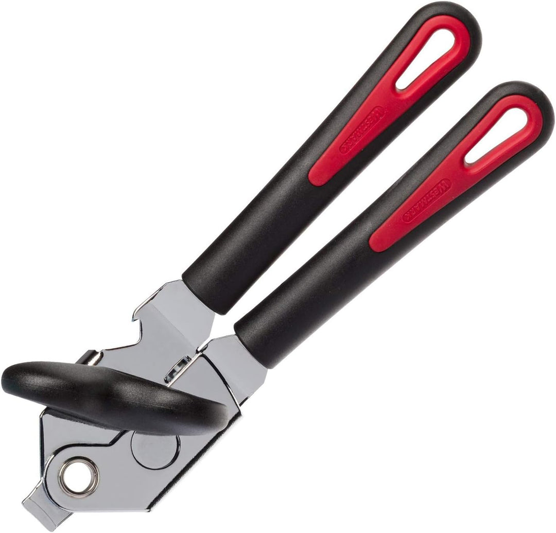 Westmark Zangendosenöffner mit Kapsel- und Deckelheber, Länge: 22 cm, Stahl/Kunststoff, Gallant Supe