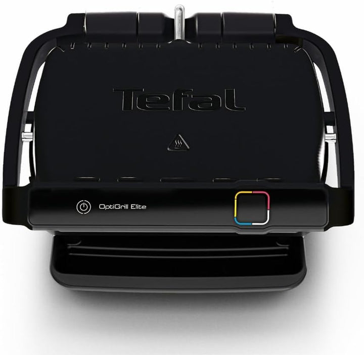 Tefal Optigrill Elite GC7508 Kontaktgrill, schwarz, 2.000
