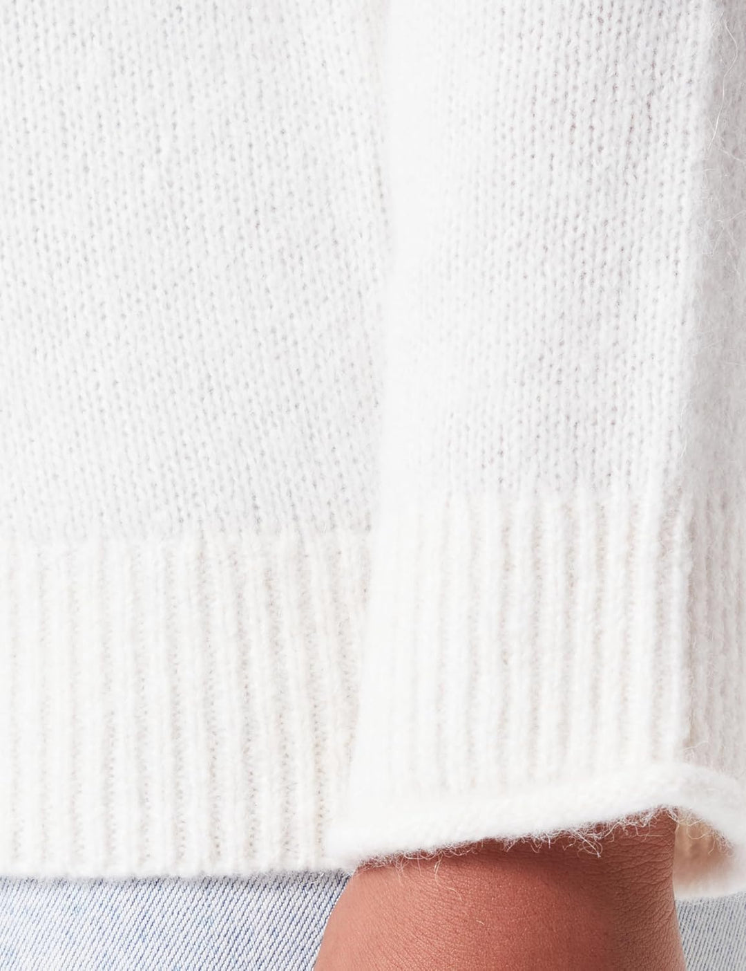 BOSS Damen C_fesperana Knitted Sweater L Open White118, L Open White118