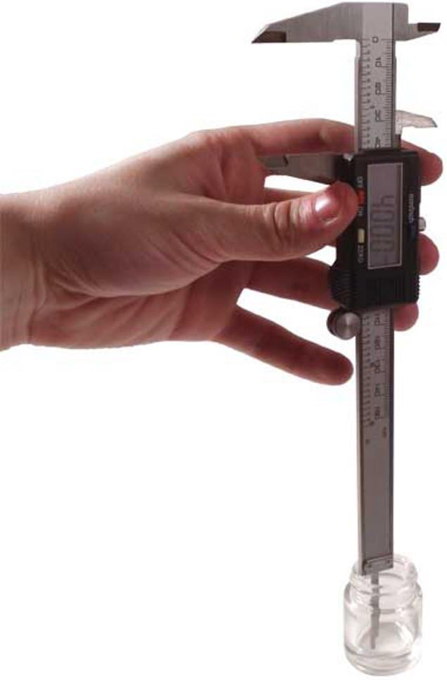 Mauk digitaler Messschieber 0-150 mm LCD Display inch/mm Schieblehre inkl. Case