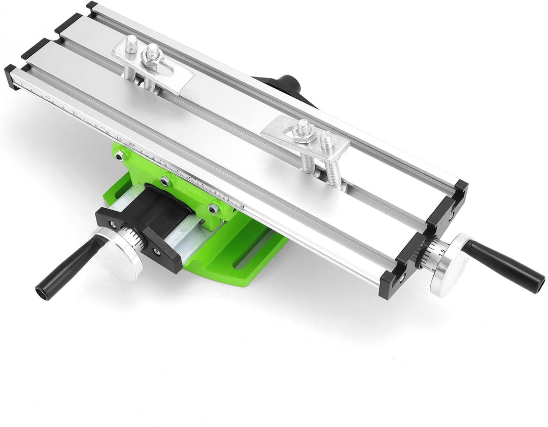 QWORK® Multifunktions-Arbeitstisch, Frästisch Arbeitstisch Maschine, Kreuztisch, für Tischbohrstände