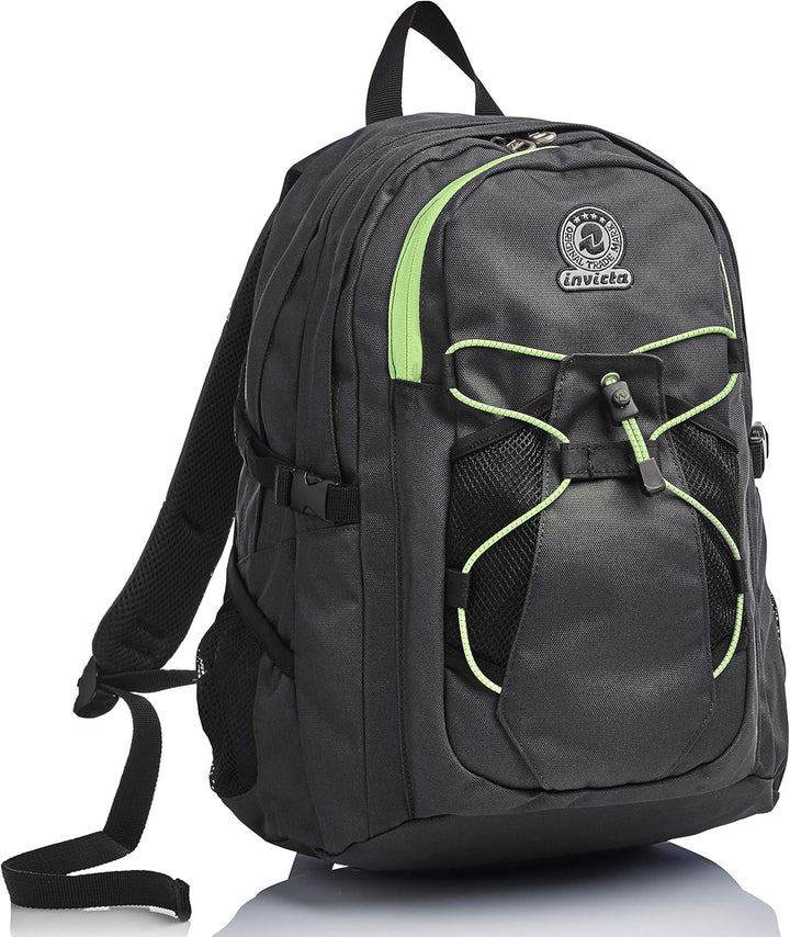 INVICTA ACTIVE BENIN ECO Rucksack aus nachhaltigem Stoff, Praktisch & Unisex, mit Laptopfach, Büro,