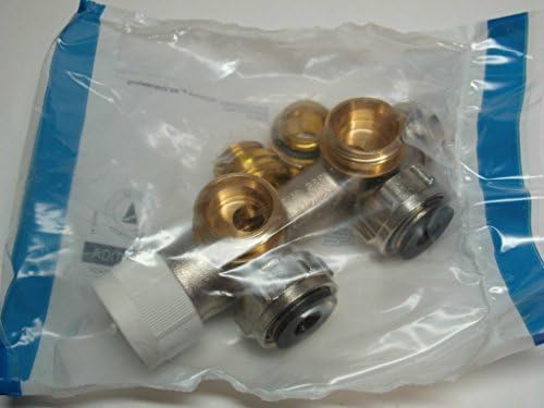 Oventrop Multiblock T Anschlussarmatur Eckform mit Voreinstellung DN 15 (1/2") 50 mm