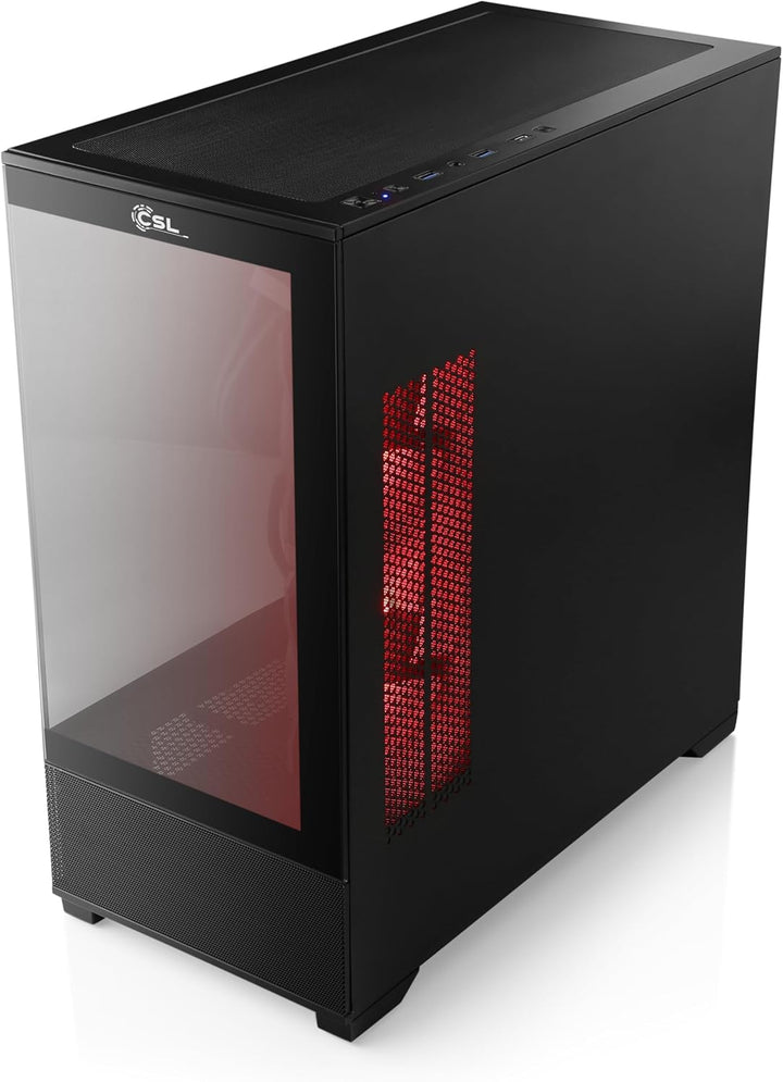 Basic Gaming PC mit Windows 11 Home | AMD Ryzen 5 5600G 6x4.4GHz | AMD Radeon | 500GB M.2 NVMe | 16G