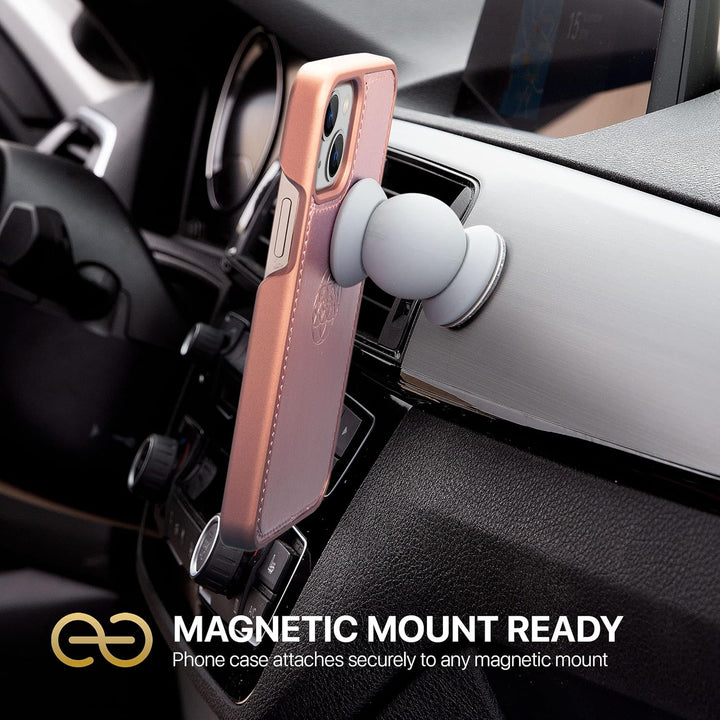 Dreem Fibonacci iPhone 13 Mini Brieftaschen-Etui / 2-in-1 stossfestes Etui und abnehmbares Folio aus