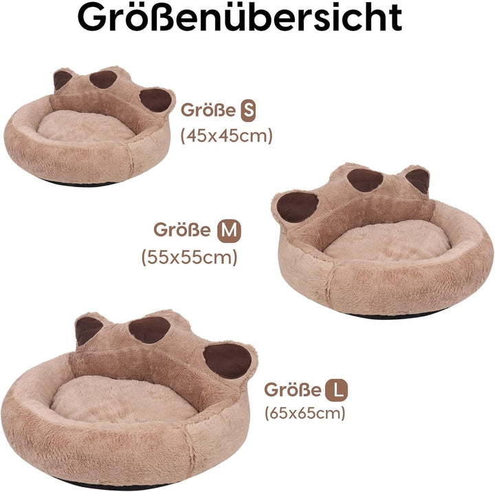 wuuhoo® Hundebett, Katzenbett Tapsy für Hunde und Katzen - weiches Haustierbett waschbar, Hundekörbc