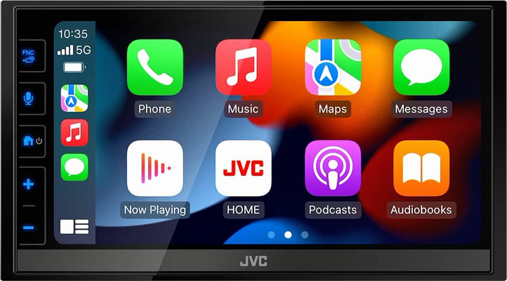 JVC KW-M785DBW - 17,3 cm (6,8") Digital Media AV-Receiver mit Wireless CarPlay & Android Auto (4x50W