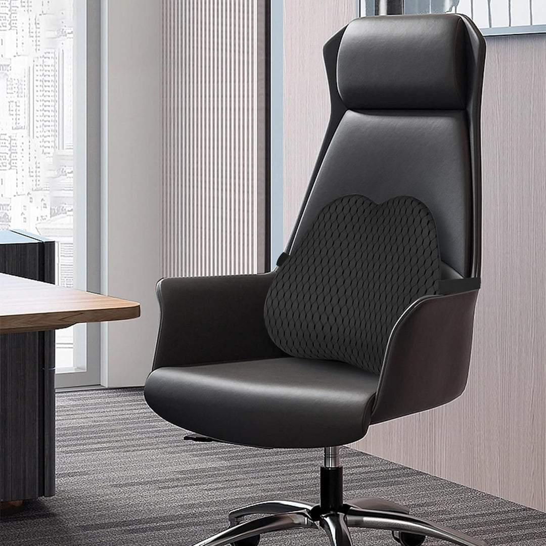 Livtribe Rückenkissen,Memory Foam Lendenkissen Auto,Ergonomisches Lendenwirbelstützkissen für Bürost