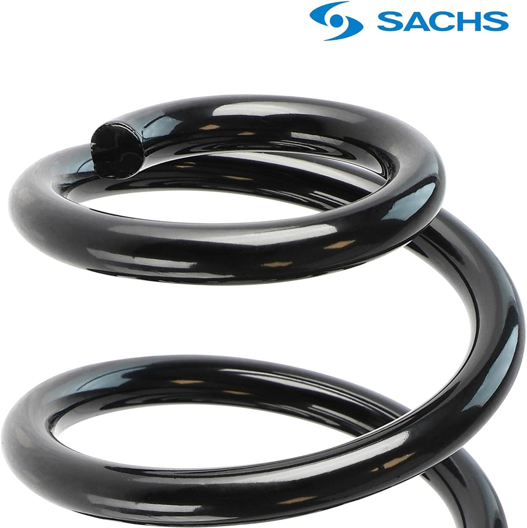2x Original Sachs 996643 Fahrwerksfeder Hinterachse Kompatibel mit Superb II 3T4 2.0L 2008-2015 E.O.