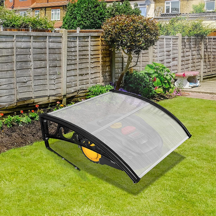 UISEBRT Mähroboter Garage Carport für Rasenmäher Roboter, Überdachung Carport Bausatz für Rasenrobot