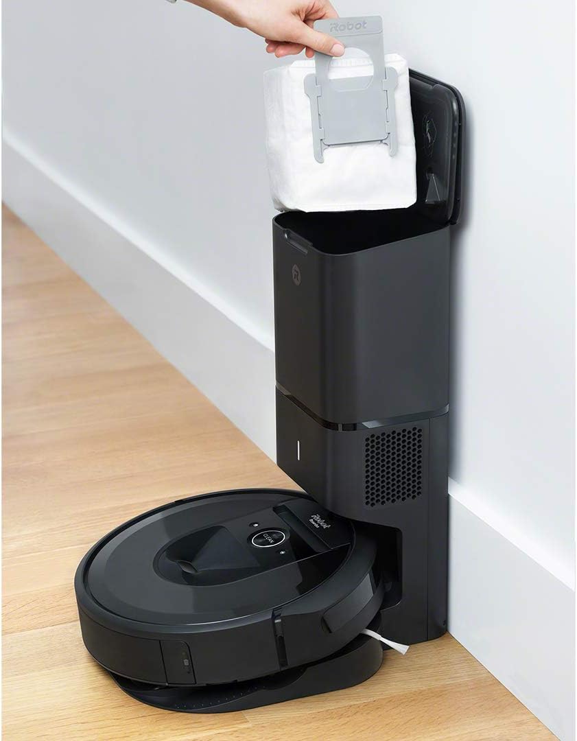 iRobot Originalteile - Ersatz-Staubsaugerbeutel, 3er Pack (4626194) für alle iRobot Clean Base Absau