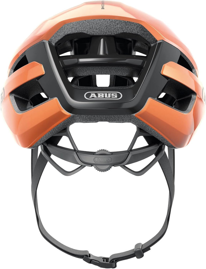 ABUS Rennradhelm PowerDome - leichter Fahrradhelm mit cleverem Belüftungssystem und aerodynamischem