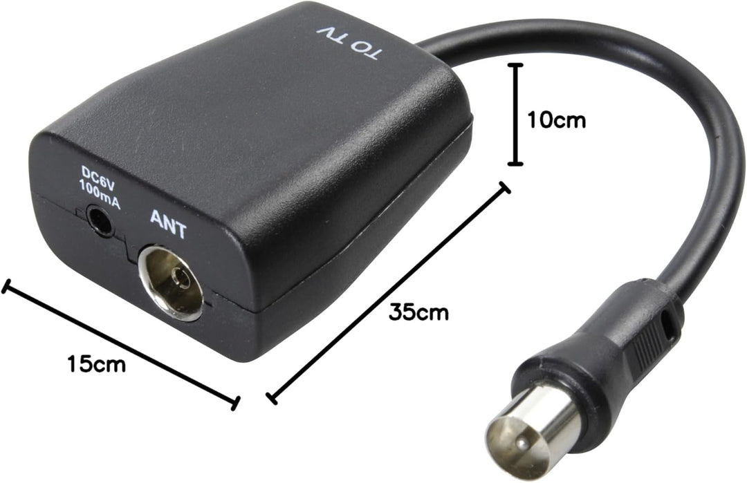 Vivanco TVA 500 Aussenantenne für TV/Radio (42 dB, Multi-Directional) grau Standard outdoor 42dB Ver